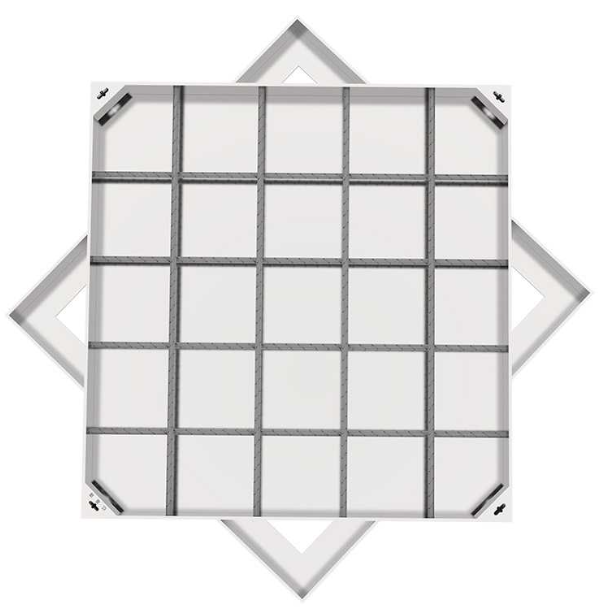 双桥不锈钢方井展示